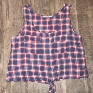 Womens Top | Checkered | Size XL